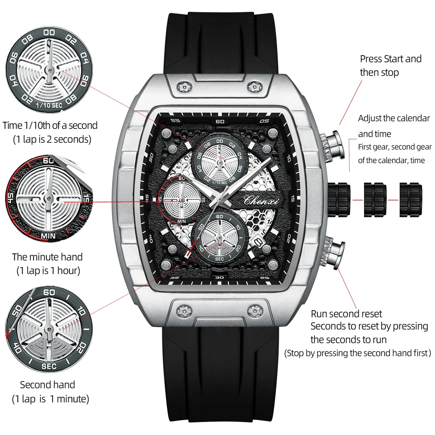 Chenxi Strap Watch®