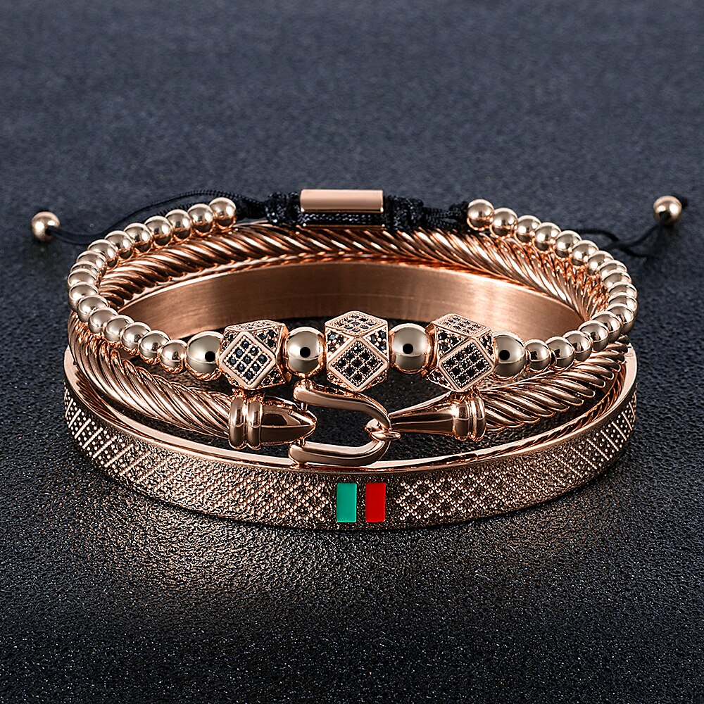 Kit com 3 Pulseiras RucciGang