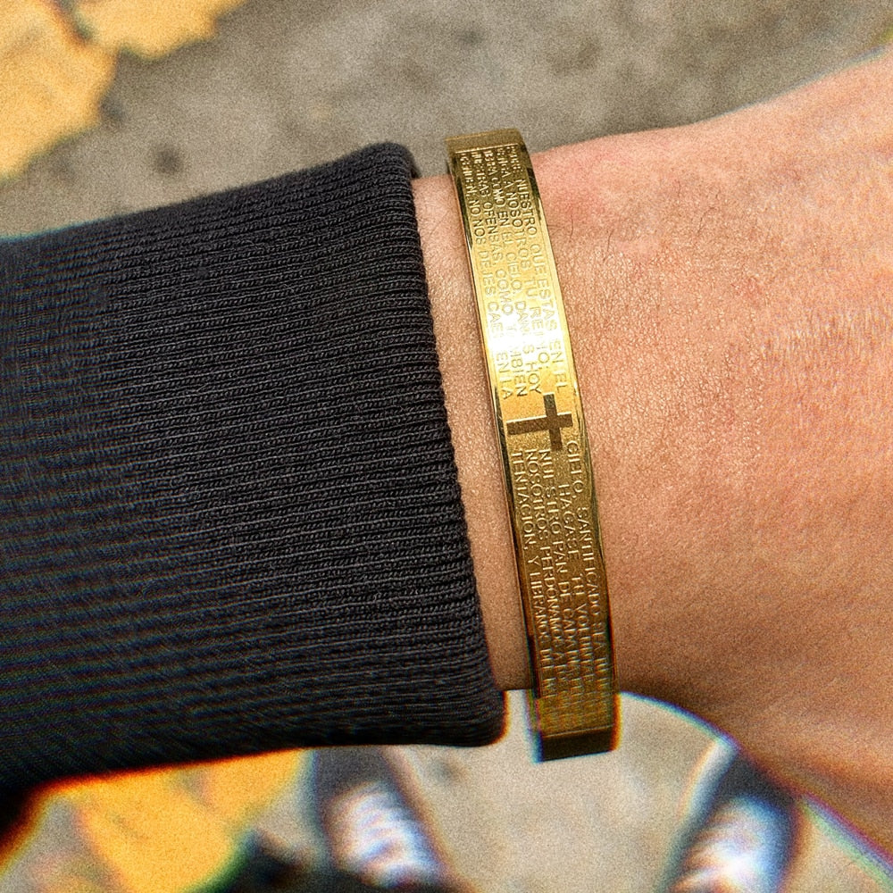 Bracelete Cross God