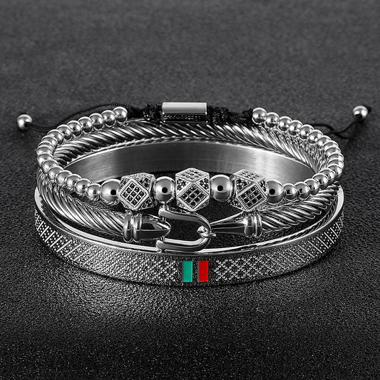 Kit com 3 Pulseiras RucciGang