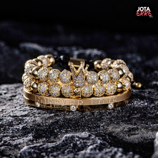 Kit com 3 Pulseiras ForeverLove