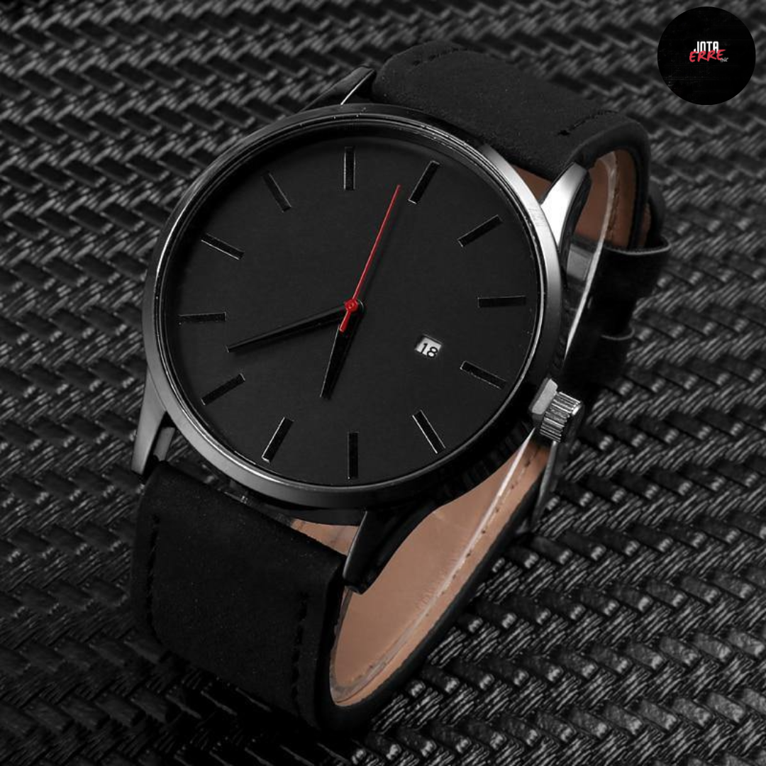 Relógio Leather Quartz