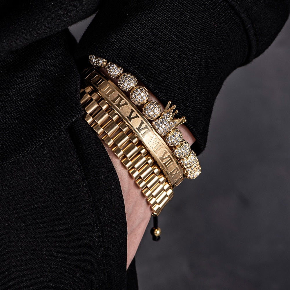 (Buy 1 Get 3) SteelRollie Bracelets