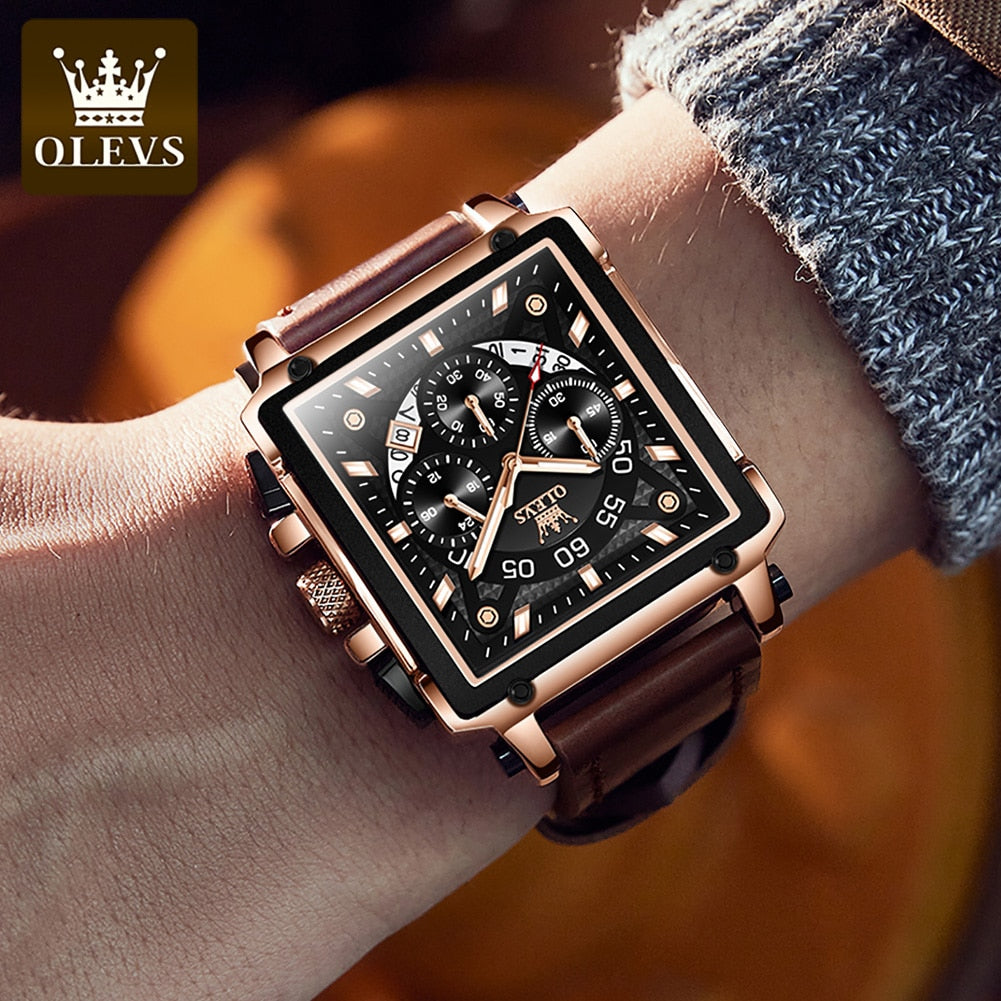 Olevs SquareBrand Watch®