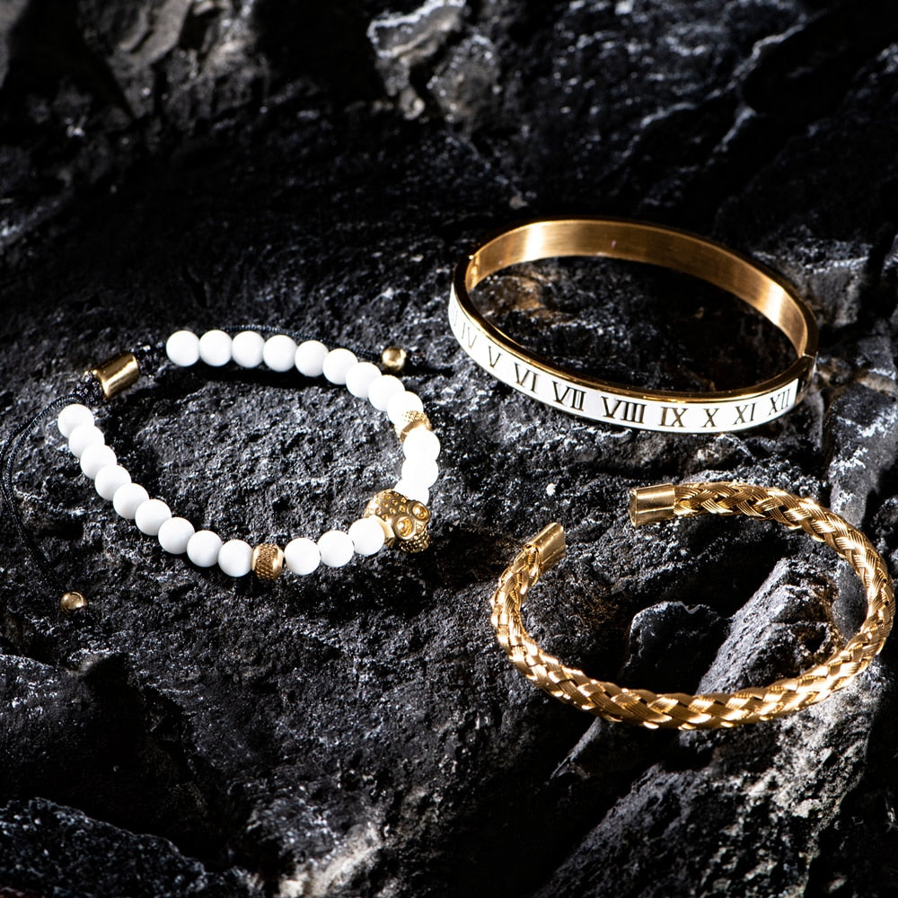 Pulseras de lujo blancas (Compra 1 y llévate 3)