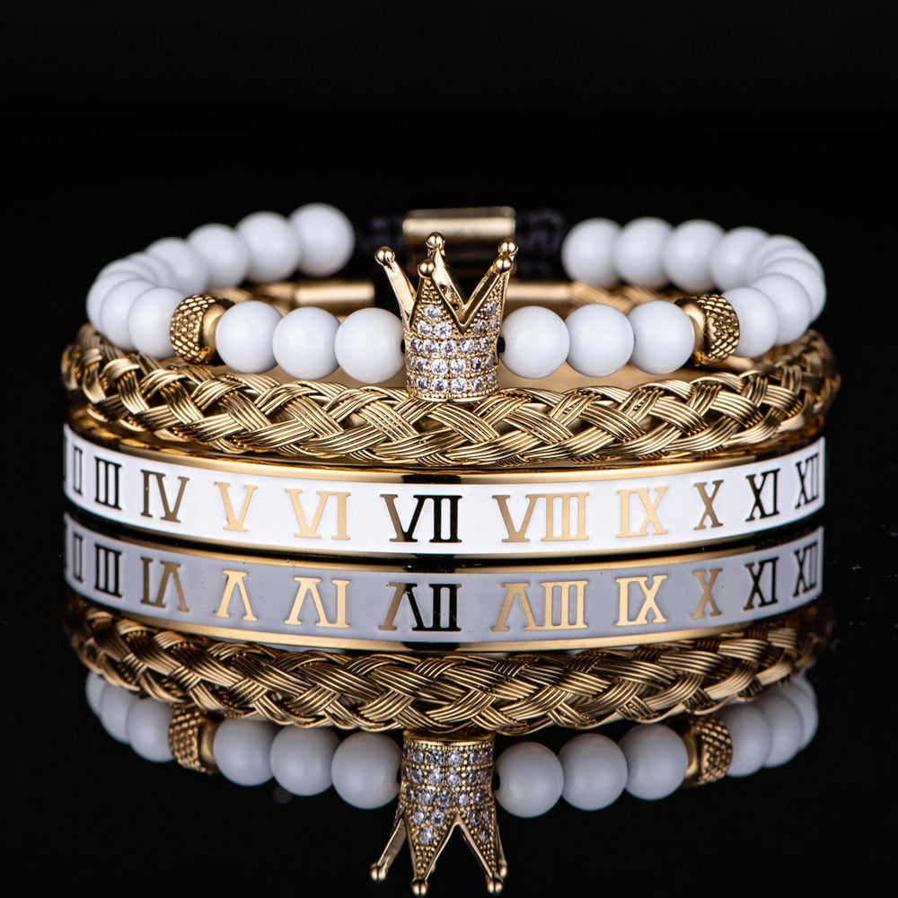 Pulseras de lujo blancas (Compra 1 y llévate 3)