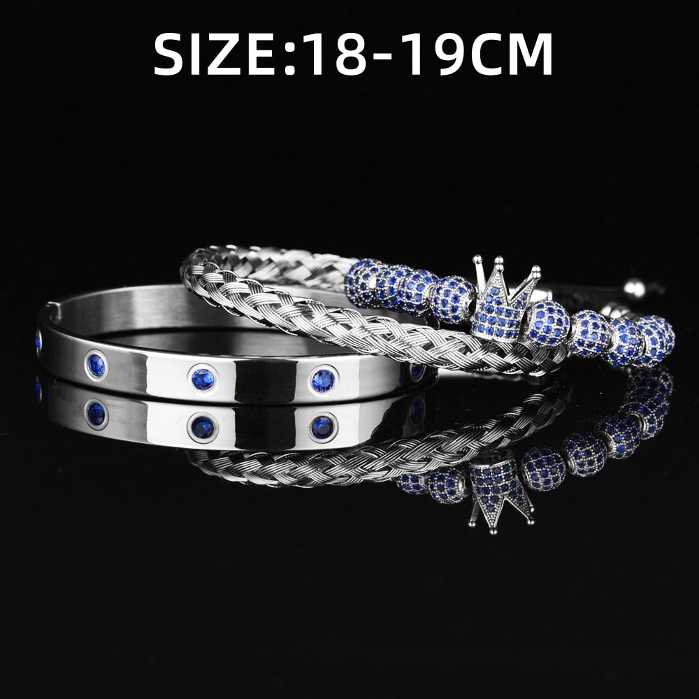 (Buy 1 Get 3) SteelCrystals Bracelets