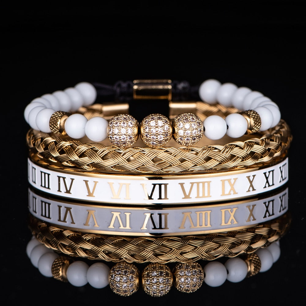Pulseras de lujo blancas (Compra 1 y llévate 3)