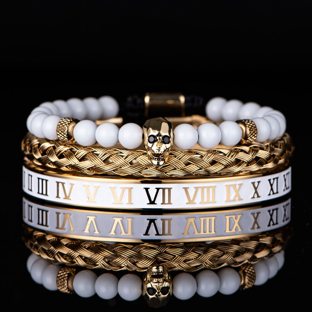 Pulseras de lujo blancas (Compra 1 y llévate 3)