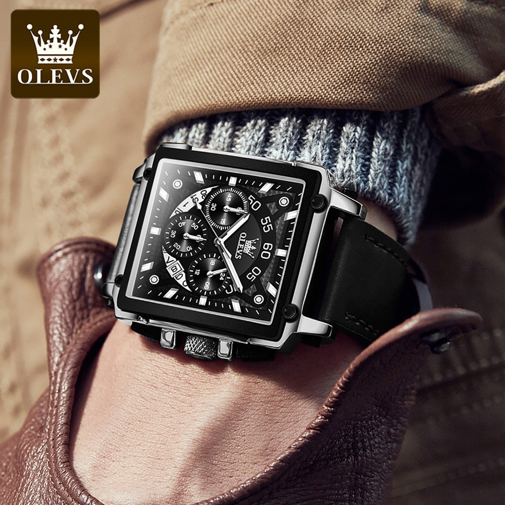 Olevs SquareBrand Watch®