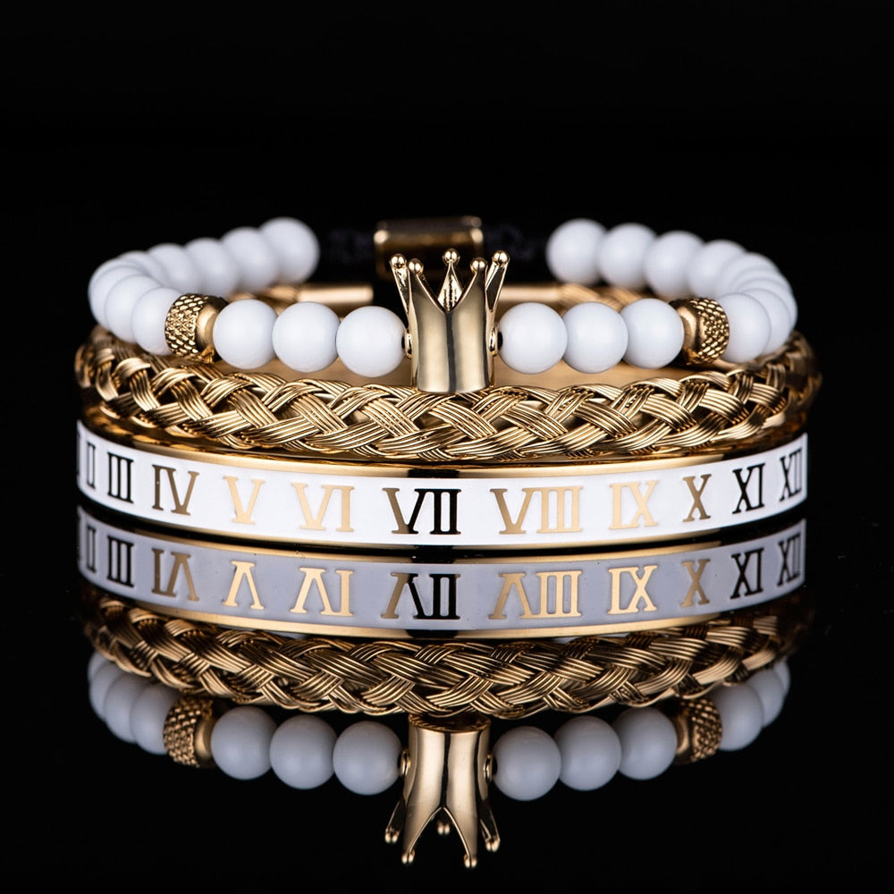 Pulseras de lujo blancas (Compra 1 y llévate 3)