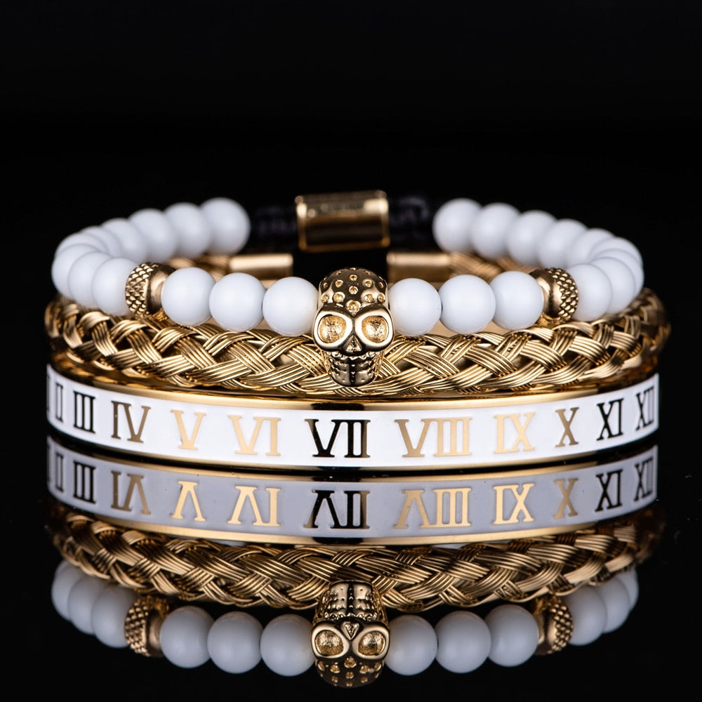 Pulseras de lujo blancas (Compra 1 y llévate 3)