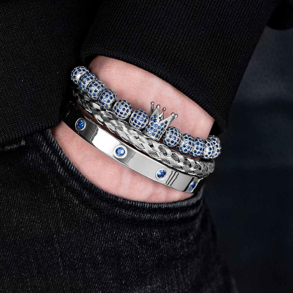 (Buy 1 Get 3) SteelCrystals Bracelets