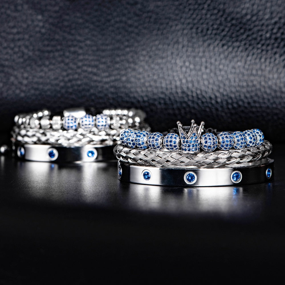 (Buy 1 Get 3) SteelCrystals Bracelets