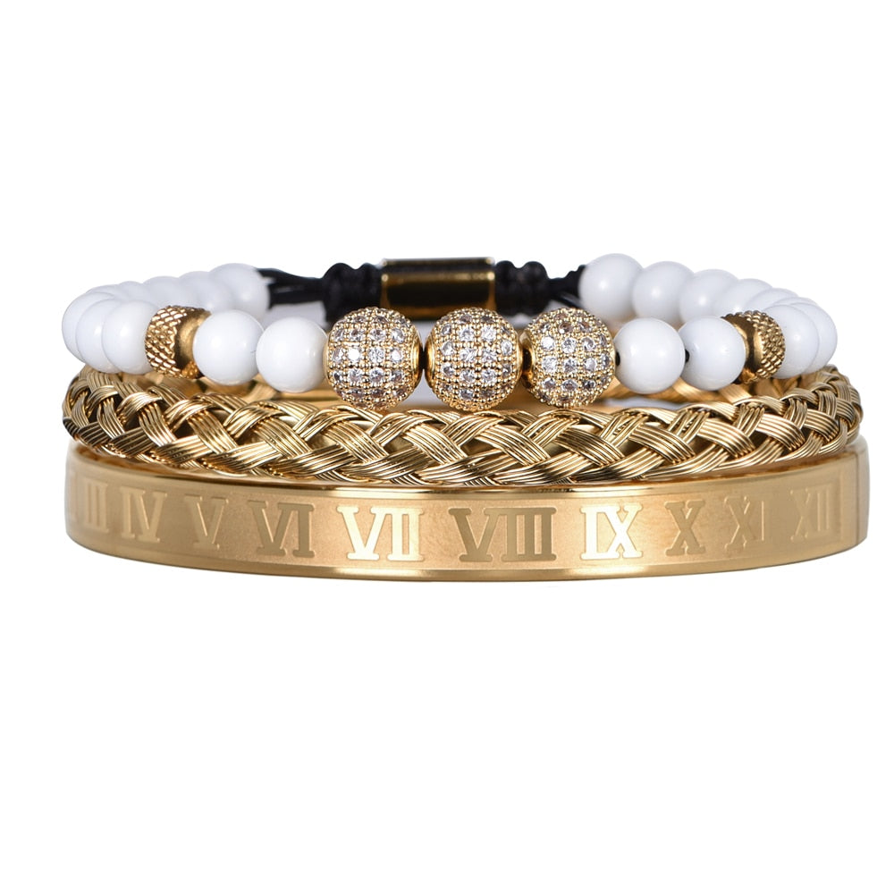 Pulseras de lujo blancas (Compra 1 y llévate 3)