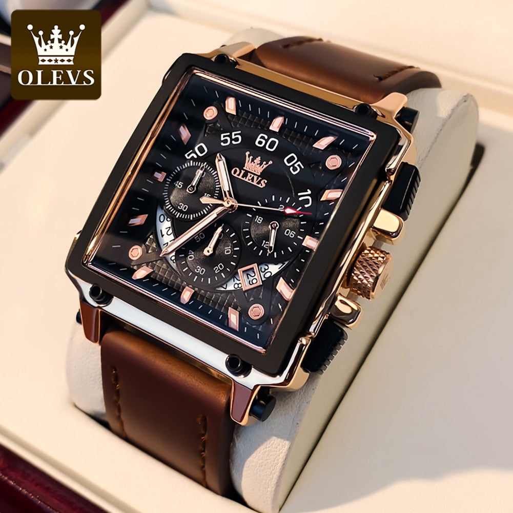 Olevs SquareBrand Watch®