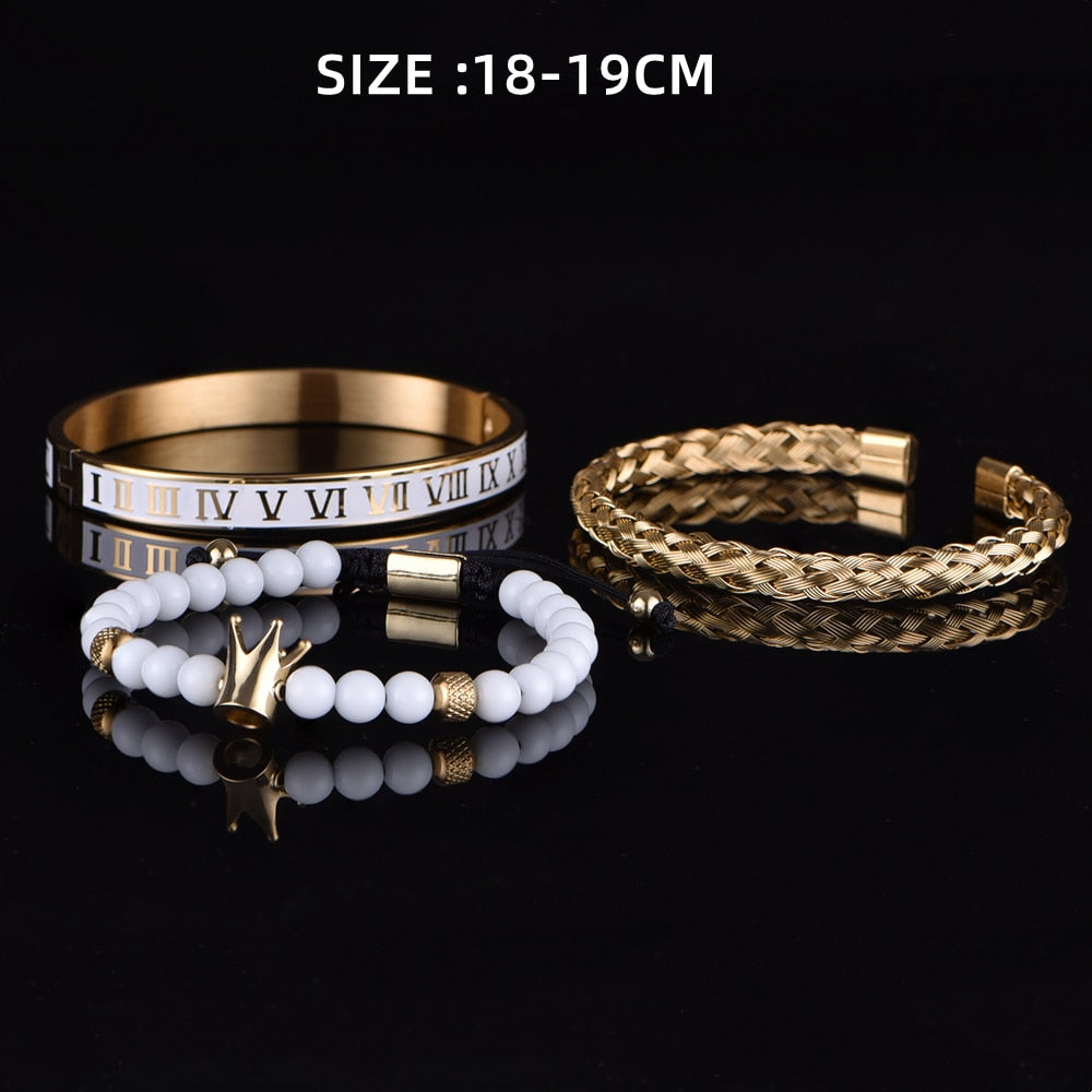 Pulseras de lujo blancas (Compra 1 y llévate 3)