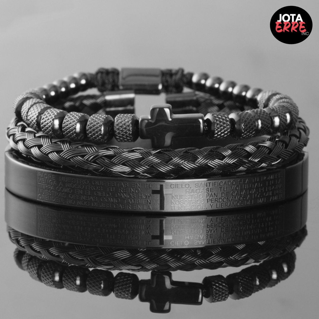 (Buy 1 Get 3) CharmBlack Bracelets