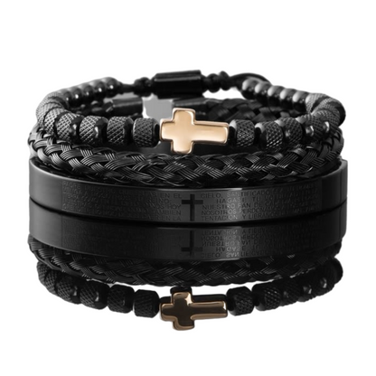 (Buy 1 Get 3) CharmBlack Bracelets